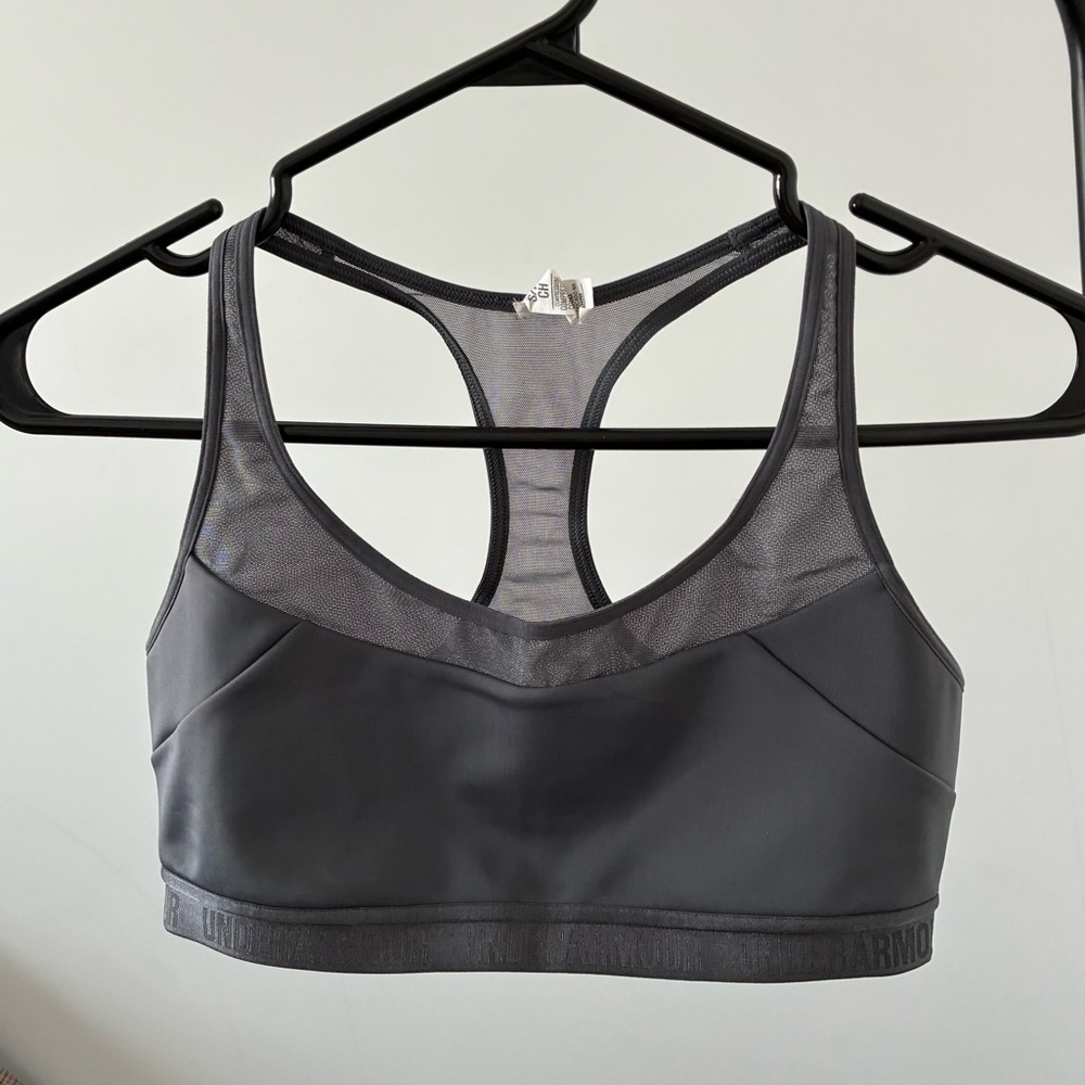 Under Armour Women's Charcoal Sports Bra